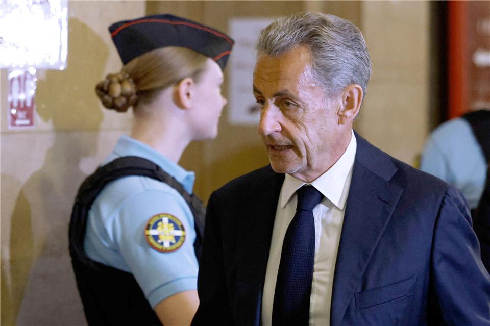 Die Libyen-Affäre brachte Sarkozy bereits für kurze Zeit hinter Gitter.Simon Wohlfahrt/AFP/dpa