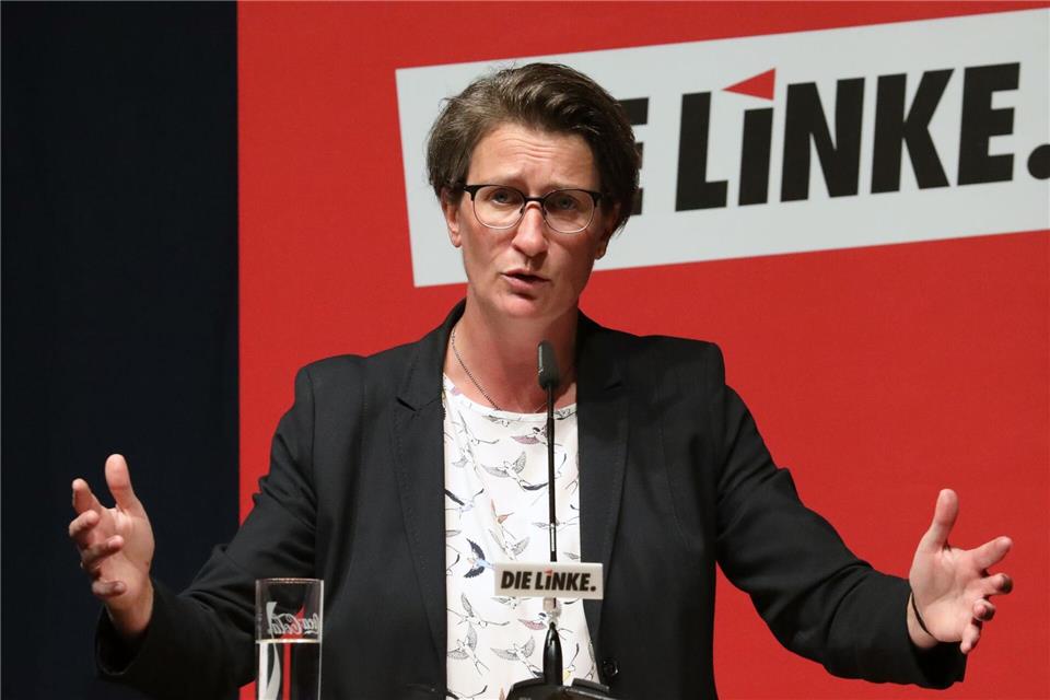 Die Linke-Politikerin Wenke Brüdgam hat nach ihrem Rücktritt als Landes-Gleichstellungsbeauftragte einen neuen Job gefunden. (Archivbild)Bernd Wüstneck/dpa-Zentralbild/dpa