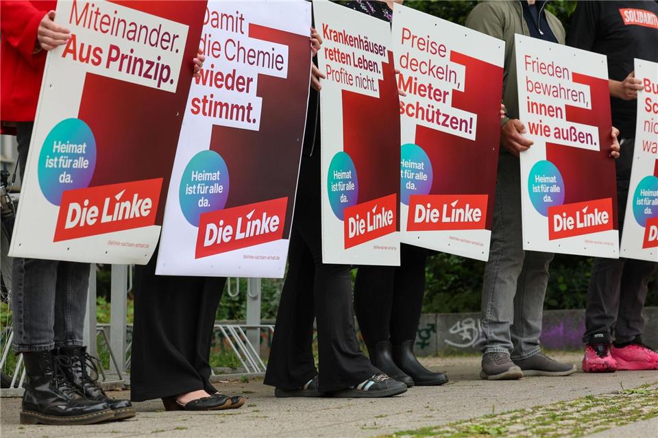 Die Linke spricht sich für mehr soziale Gerechtigkeit und für einen stärkeren Staat aus, zum Beispiel in der Gesundheitsversorgung.Peter Gercke/dpa