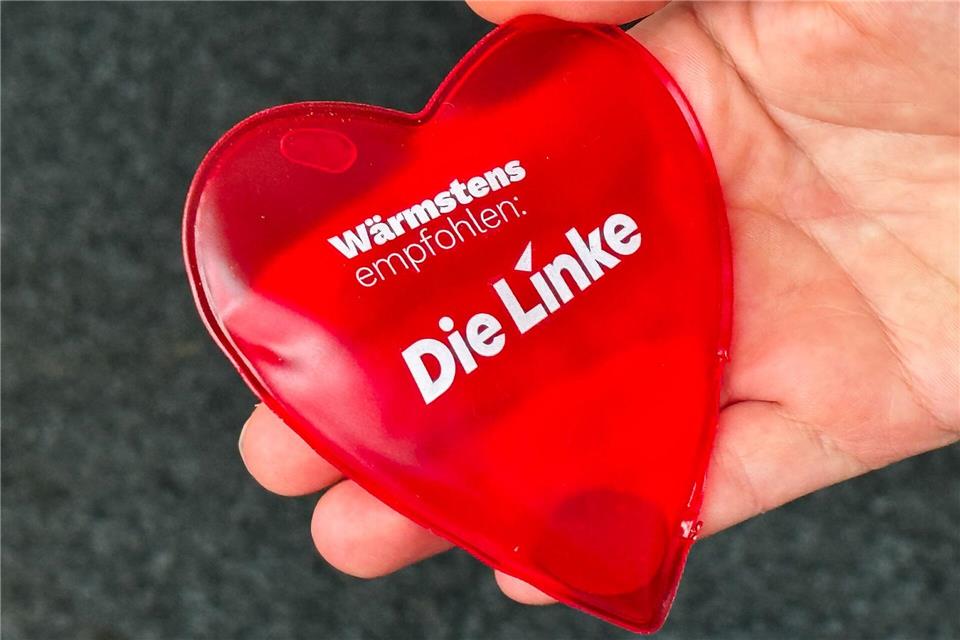 Die Linken in Sachsen erleben weiter einen Zulauf von Mitgliedern. (Symbolbild)Robert Michael/dpa