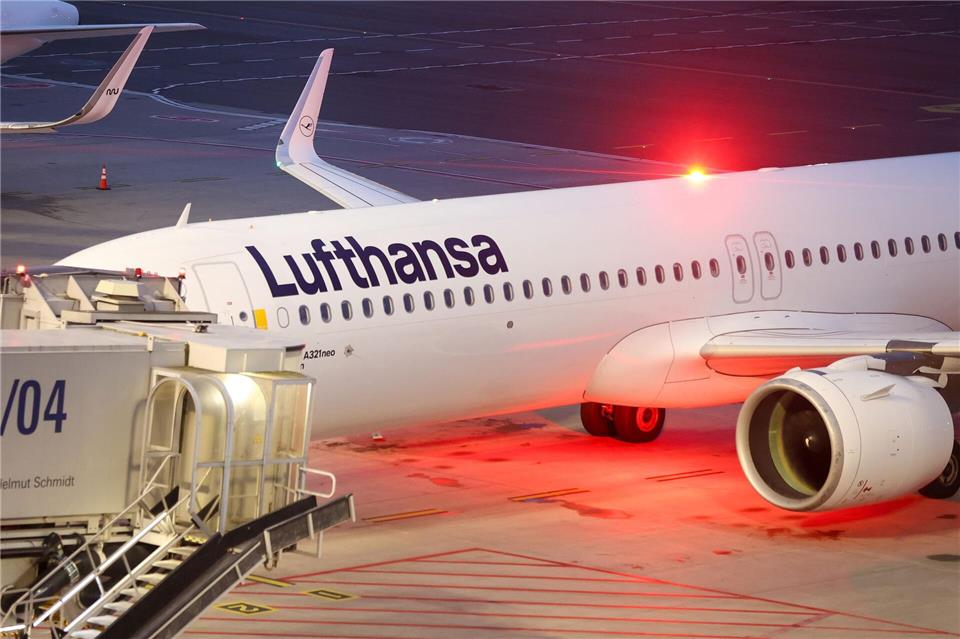 Die Lufthansa wird am Donnerstag bestreikt. (Archivbild) Bodo Marks/dpa