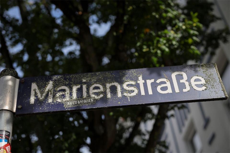 Die Marienstraße liegt ganz in der Nähe der Technischen Universität Hamburg-Harburg, wo zwei der Todespiloten studierten.Christian Charisius/dpa
