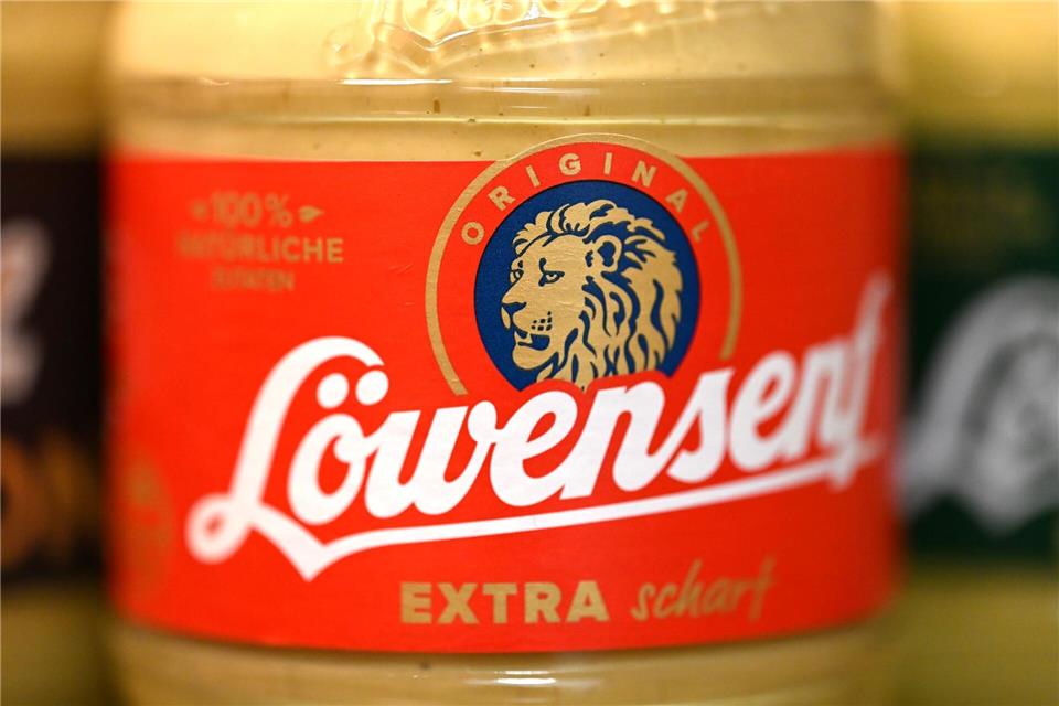 Die Marke Löwensenf soll erhalten bleiben, die Düsseldorfer Produktion nicht.Wolf von Dewitz/dpa