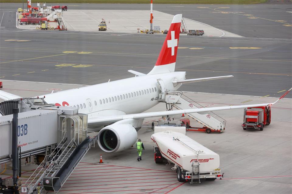 Die Maschine war von Stockholm nach Zürich unterwegs. (Symbolbild)Bodo Marks/dpa