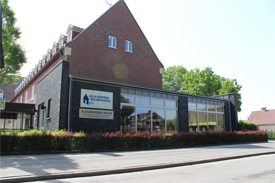 Die Mensa der Julia-Koppers-Gesamtschule in Raesfeld soll erweitert werden.