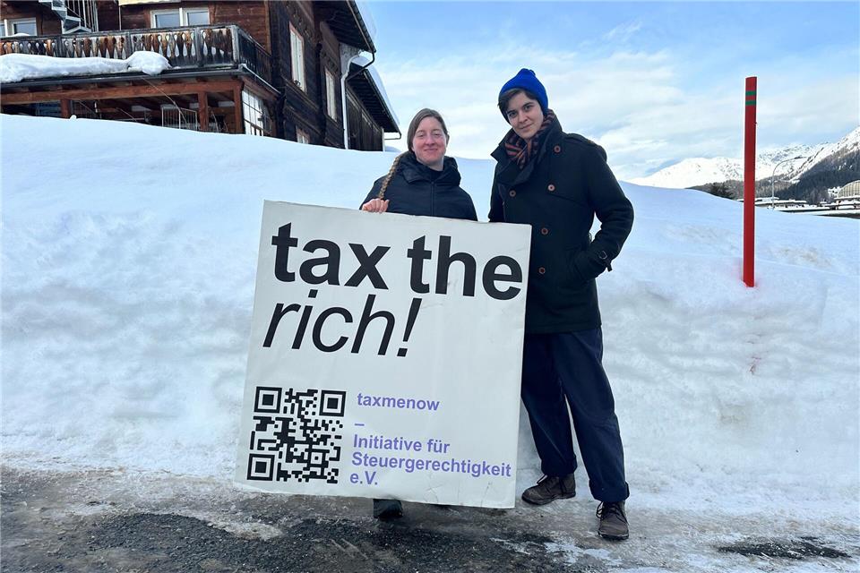 Die Millionenerbinnen Stefanie Bremer und Marlene Engelhorn fordern höhere Steuern für Reiche.Yves Schurzmann/ZDF/dpa