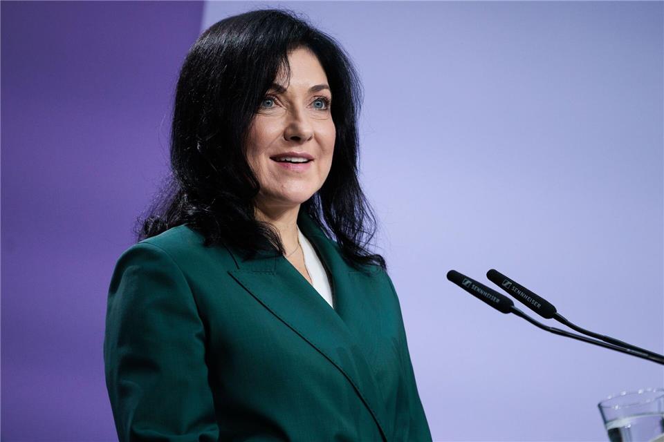 Die Ministerin ist seit Mai im Amt.Carsten Koall/dpa