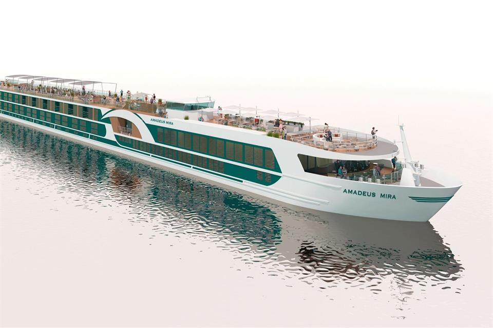 Die Mira erweitert die Flotte von Amadeus Flusskreuzfahrten.Amadeus/dpa-tmn