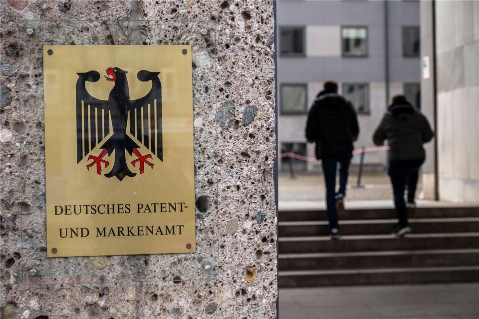 Die Mitarbeiter des Deutschen Patent- und Markenamts in München hatten 2025 viel zu tun. (Archivbild)Peter Kneffel/dpa