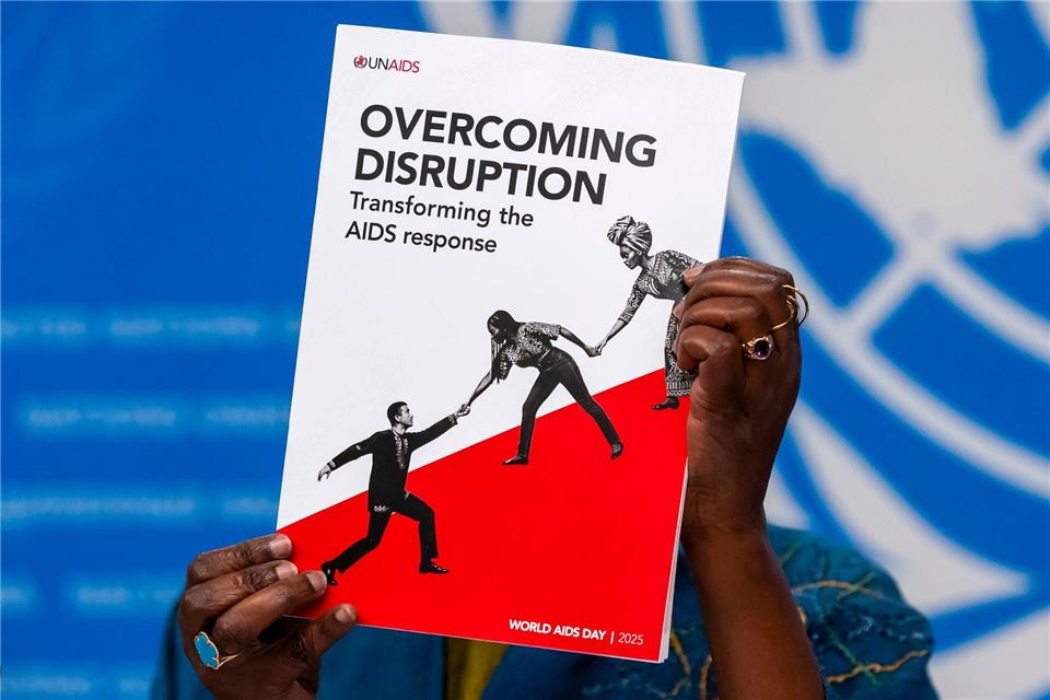 Die Mittelkürzungen könnten bis 2030 zu etwa 3,9 Millionen zusätzlichen Infektionen führen, befürchtet UNAIDS. (Archivbild)Salvatore Di Nolfi/KEYSTONE/dpa