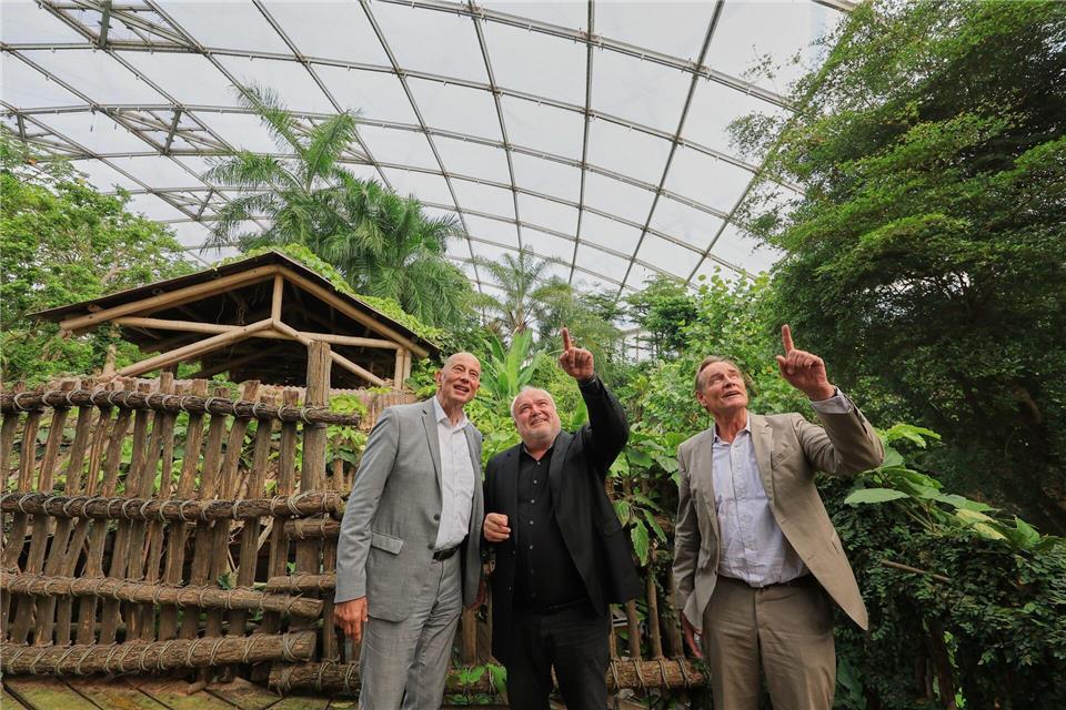 Die Modernisierung des Zoos soll 2028 abgeschlossen sein. Jan Woitas/dpa