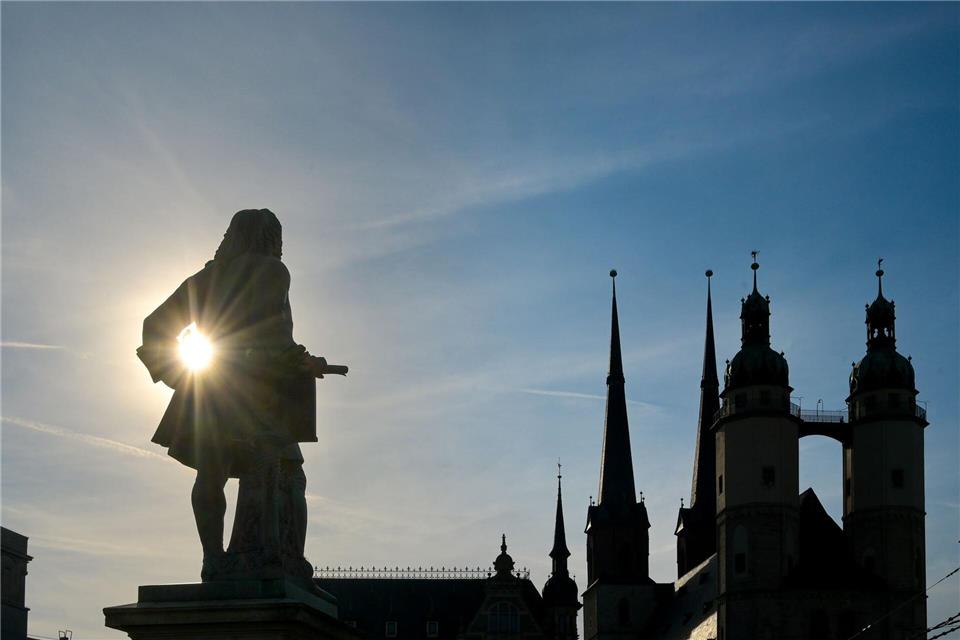 Die Moritzkirche in Halle wird saniert. (Symbolbild)Heiko Rebsch/dpa