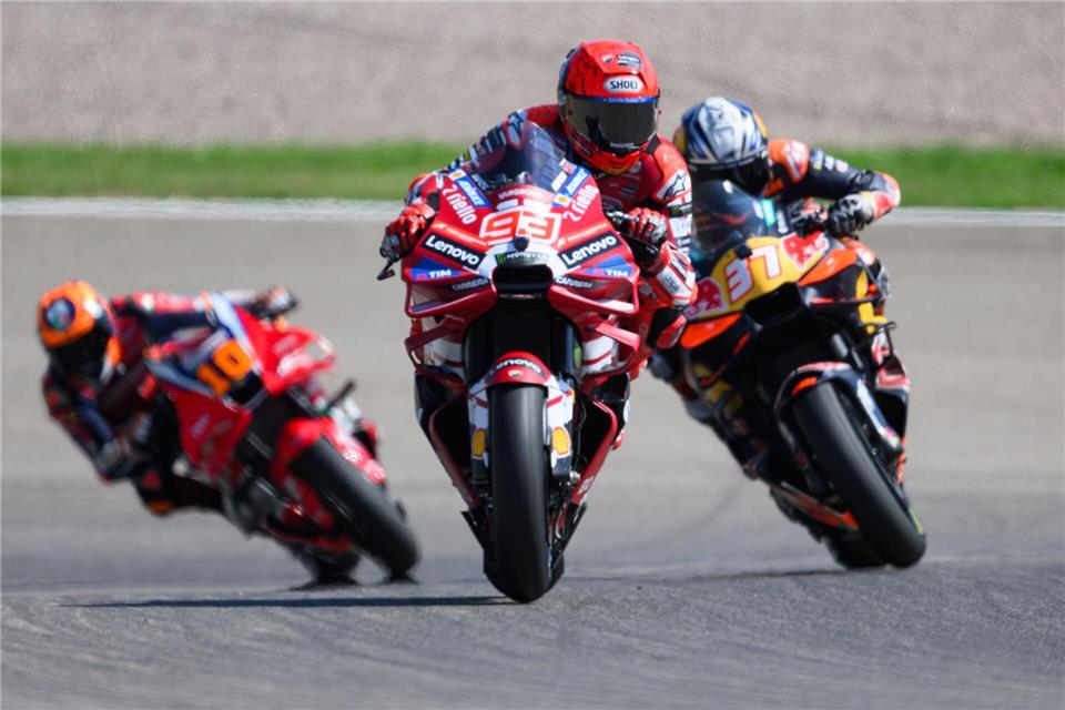 Die Motorrad-WM macht Station auf dem Sachsenring.Robert Michael/dpa