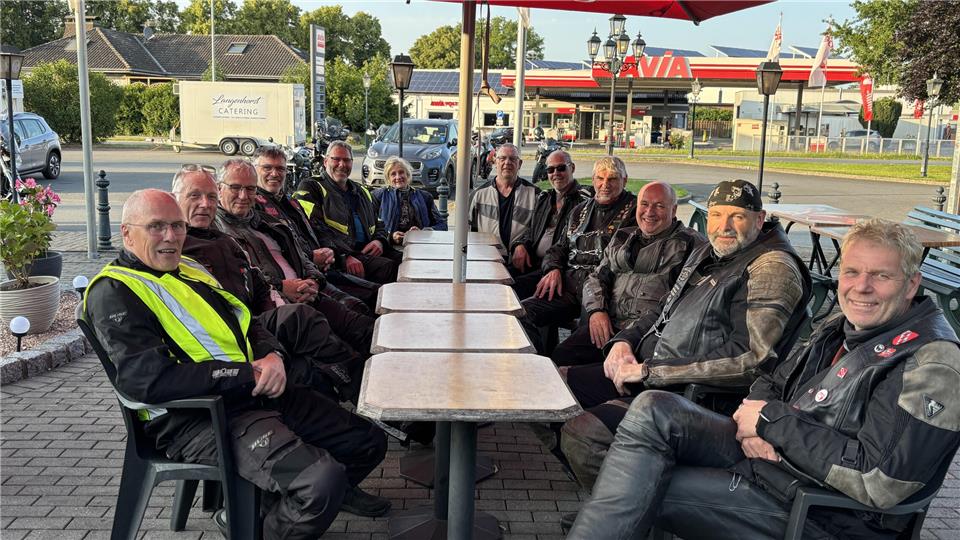 Die Motorradfreunde Raesfeld-Erle sind nun seit 25 Jahren auf den Straßen gemeinsam unterwegs.