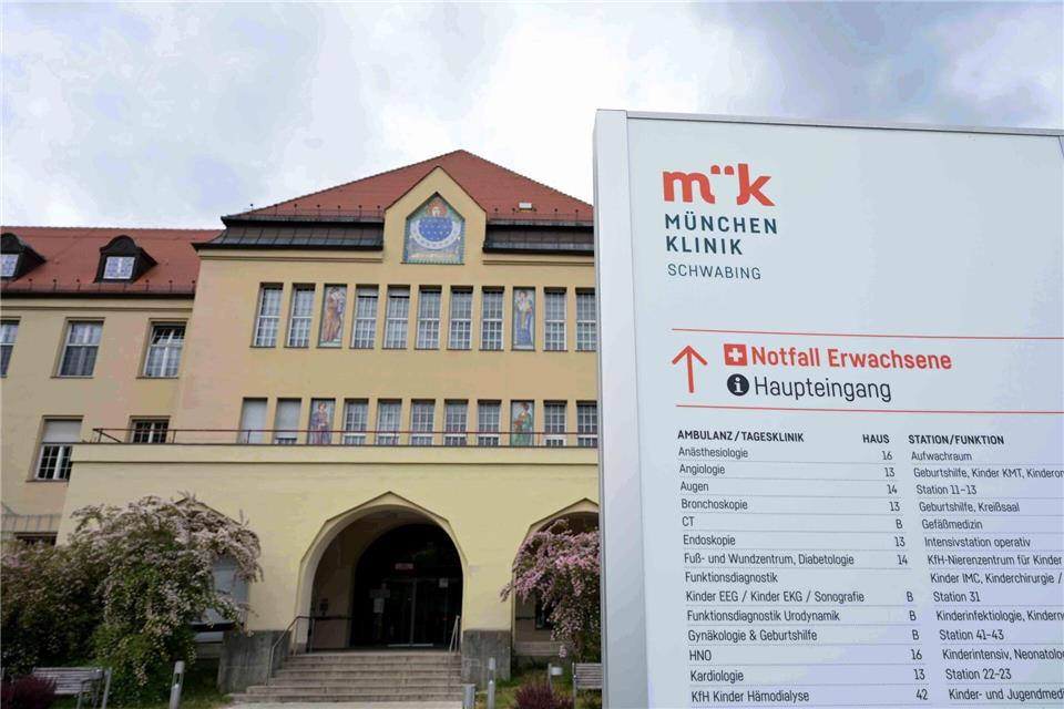 Die München Klinik ist als Behandlungszentrum für Kontaktpersonen aus Bayern zuständig. (Archivbild)Malin Wunderlich/dpa