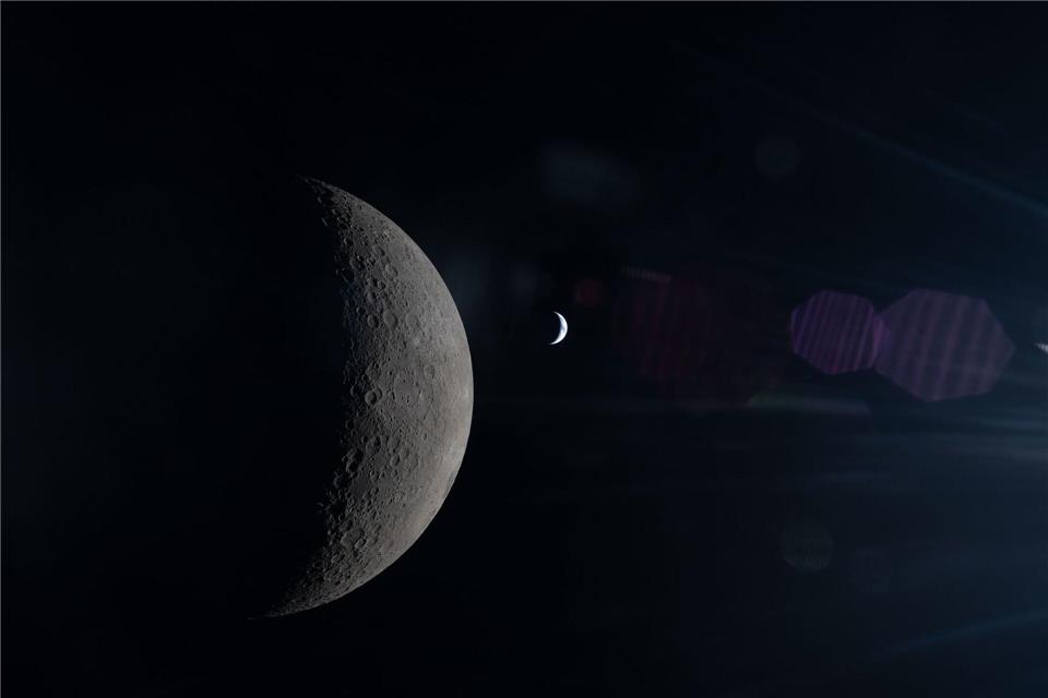 Die Nasa hat weitere Details zu ihren Mondplänen bekanntgegeben. (Archivfoto)Uncredited/NASA/dpa