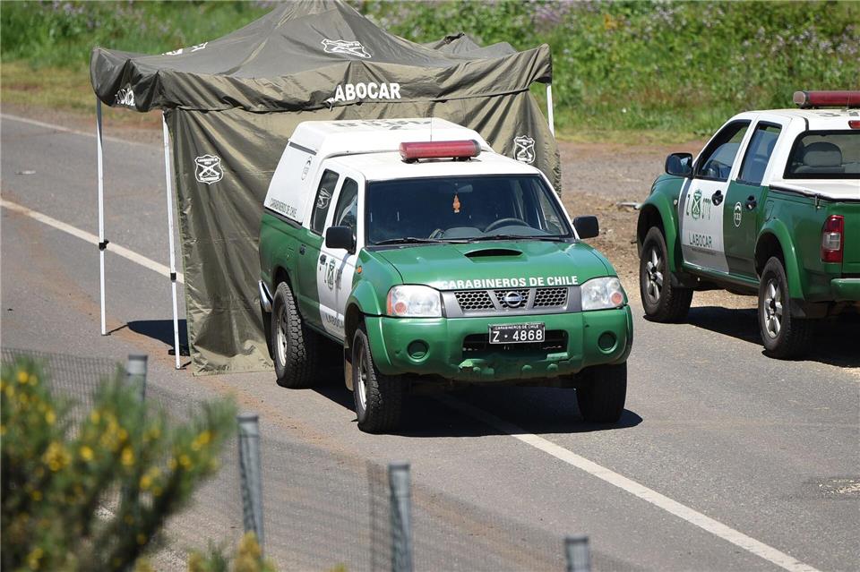 Die Nationalpolizei Carabineros de Chile nahm den Fahrer fest. (Symbolbild)Rocio Cuminao Rojas/Agencia Uno/dpa