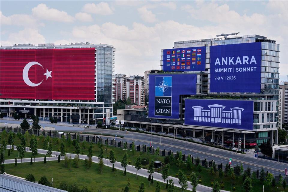 Die Nato trifft sich in der türkischen Hauptstadt Ankara.Emrah Gurel/AP/dpa