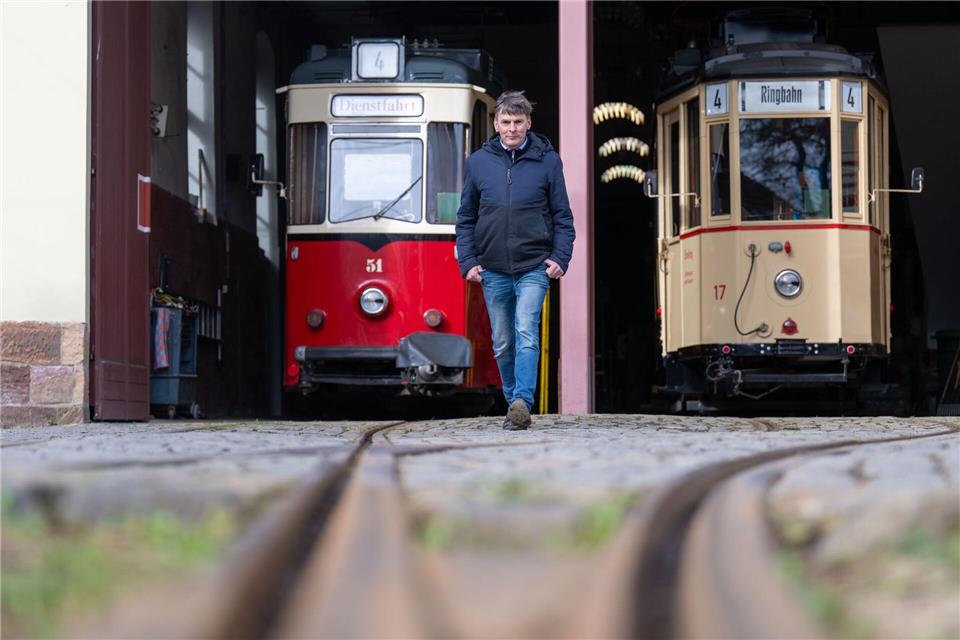 Die Naumburger Straßenbahn bekommt jährlich finanzielle Unterstützung vom Landkreis. (Archivbild)Hendrik Schmidt/dpa