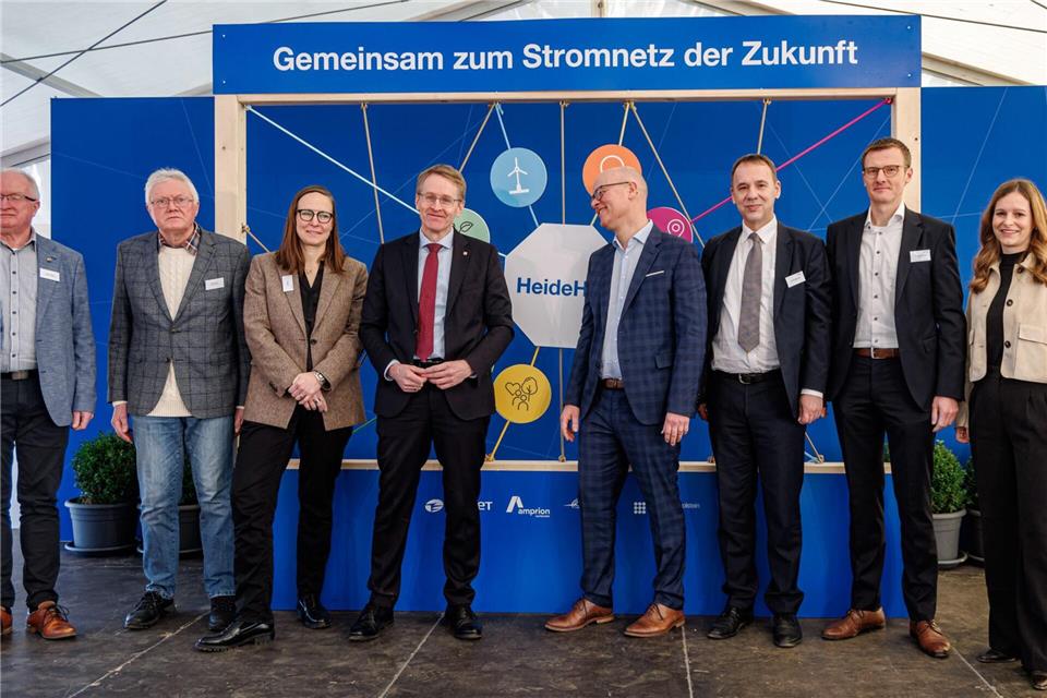 Die Netzbetreiber bauen bei Heide ein großes Stromdrehkreuz.Markus Scholz/dpa