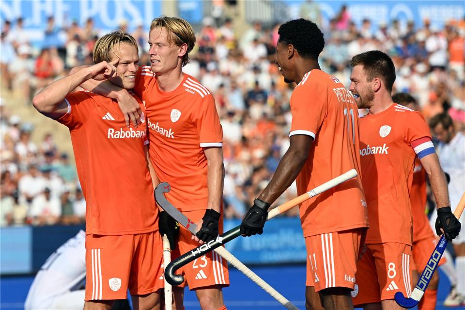 Die Niederländer erreichten das Finale souverän.Federico Gambarini/dpa