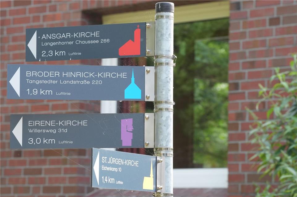 Die Nordkirche hat in Hamburg, Schleswig-Holstein und Mecklenburg-Vorpommern knapp 1,6 Millionen Mitglieder und rund 1.950 Kirchengebäude.Marcus Brandt/dpa