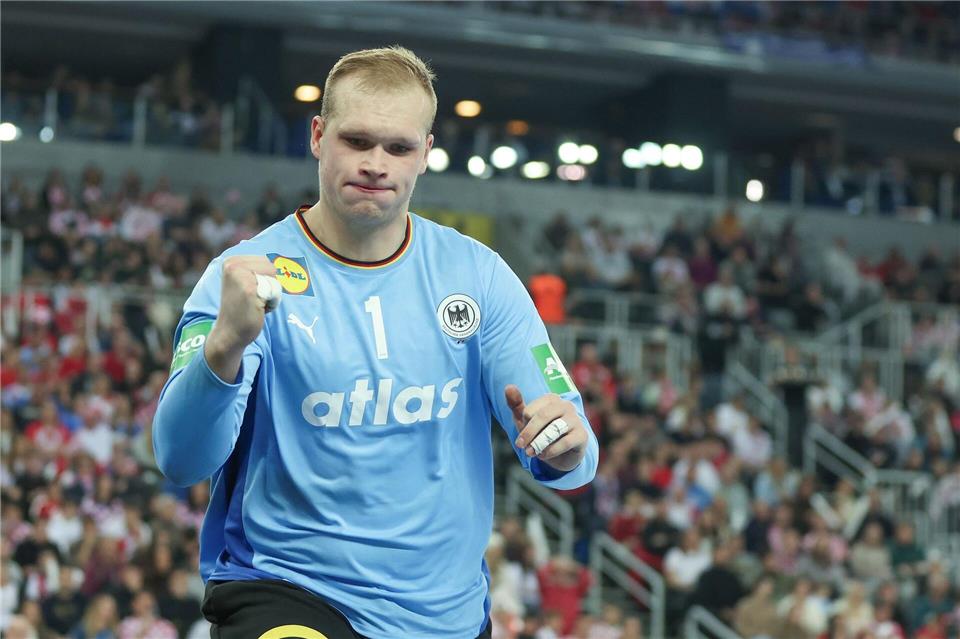 Die Nummer 2 hinter Andreas Wolff: David Späth ist ein wichtiger Charakter im DHB-Team.Goran Stanzl/PIXSELL/dpa