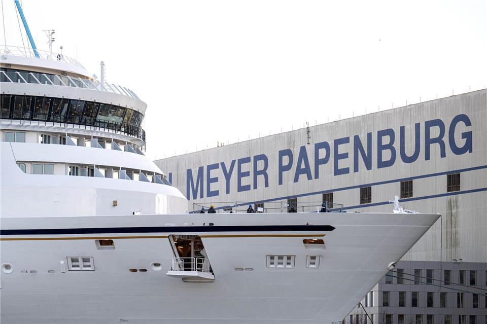 Die Orderbücher der Meyer Werft sind voll. (Archivbild)Sina Schuldt/dpa