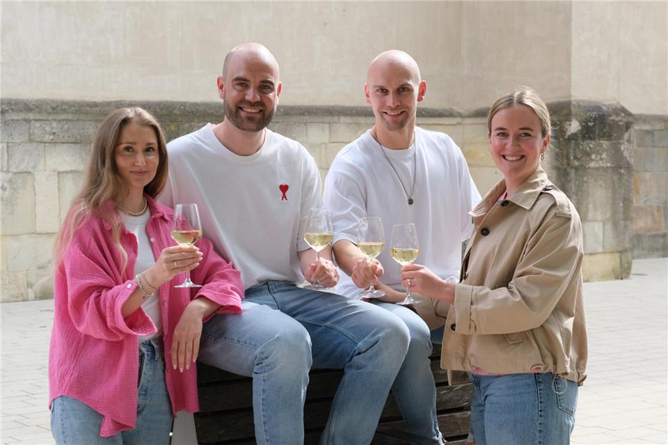 Die Organisatoren der Veranstaltung sind (von links): Jessica Wüller, Jan Philip Blanke, Michael Elsing und Jana Elsing.