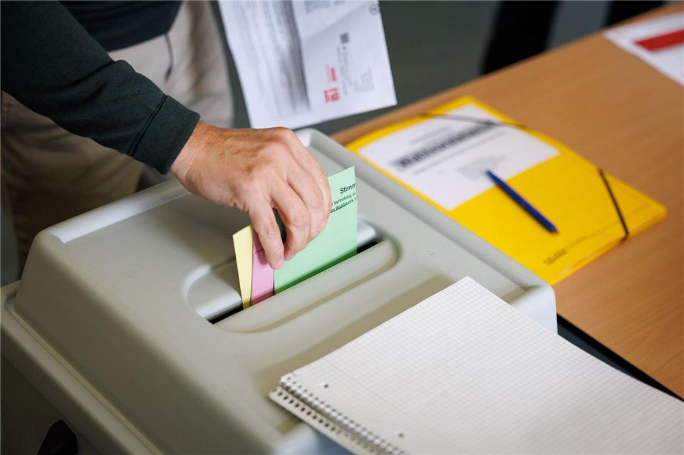 Die Parteien waren je nach Wahlkreisen unterschiedlich erfolgreich. Friso Gentsch/dpa