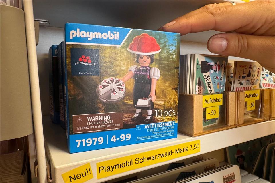 Die Playmobil-Sonderfigur „Schwarzwald Marie“ war laut der Schwarzwald Tourimsus GmbH rasch ausverkauft. (Archivbild)Valentin Gensch/dpa