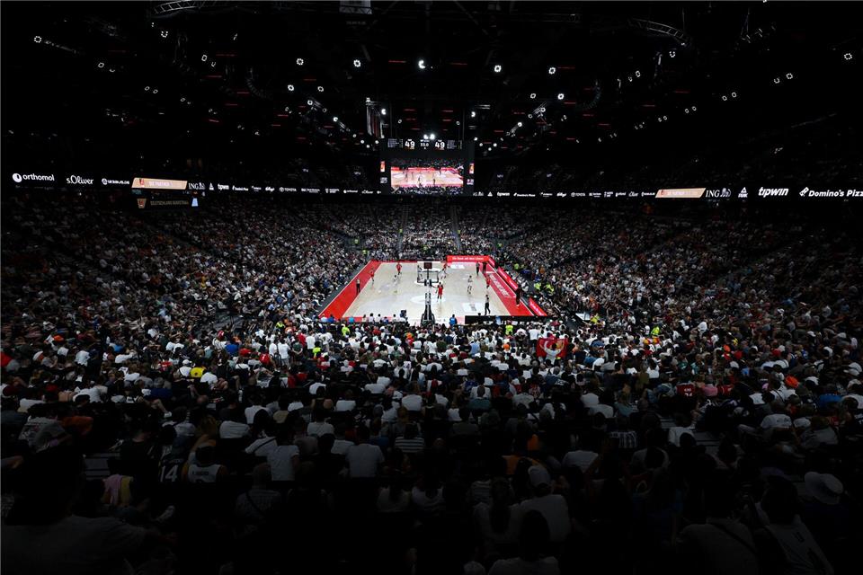 Die Pokal-Endrunde der Basketballer findet die nächsten Jahre im Münchner SAP Garden statt. (Archivfoto)Sven Hoppe/dpa
