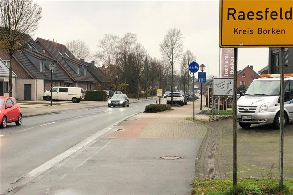 Die Polizei hat an der Dorstener Straße die Geschwindigkeit der Fahrzeuge kontrolliert: Demnach waren in dem Zeitraum nur drei Autos zu schnell unterwegs.