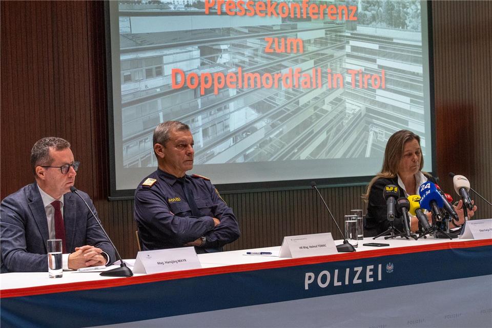 Die Polizei hat in Österreich die Tötung einer Mutter und ihrer Tochter aufgeklärt.Expa/Erich Spiess/APA/dpa