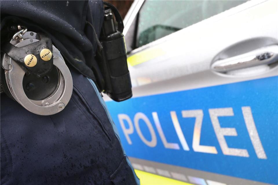 Die Polizei nahm die Brandstifterin vorläufig fest. (Symbolbild)Karl-Josef Hildenbrand/dpa