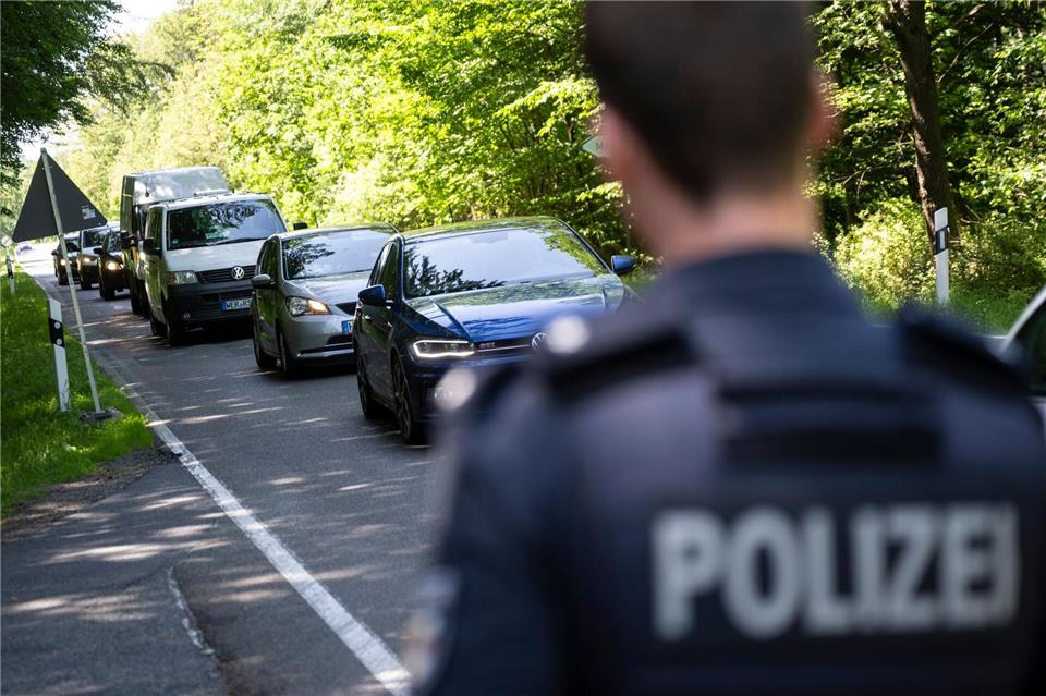 Die Polizei war wie immer rund um das Fusion-Festival im Einsatz. (Archivbild)Philip Dulian/dpa