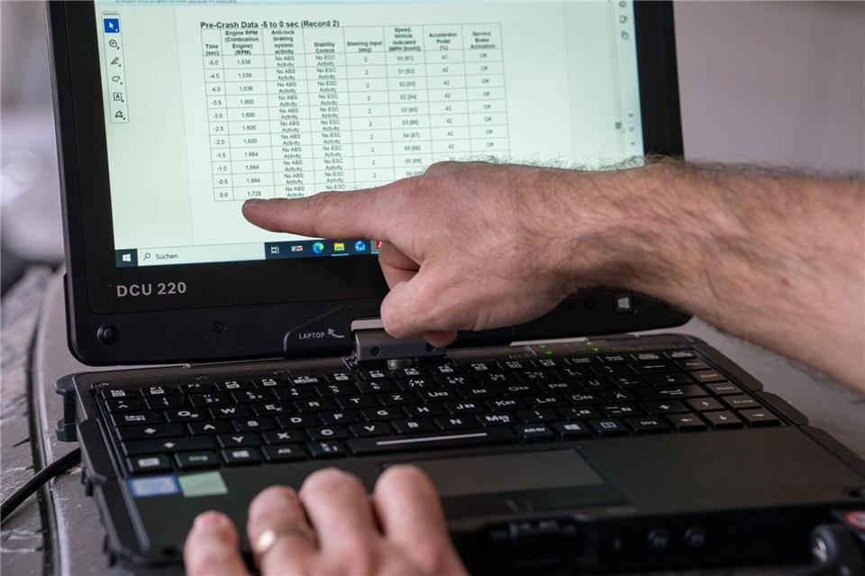 Die Polizei will die digitalen Daten aus modernen Autos besser nutzen.Harald Tittel/dpa