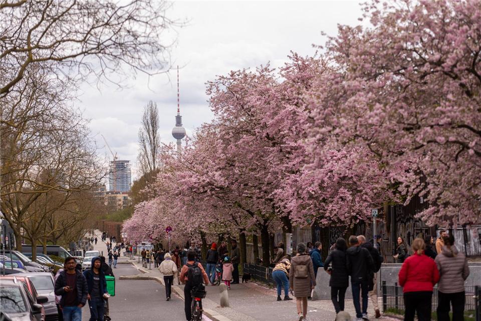 Die Polizei zieht Bilanz für das Osterwochenende in Berlin.Christophe Gateau/dpa