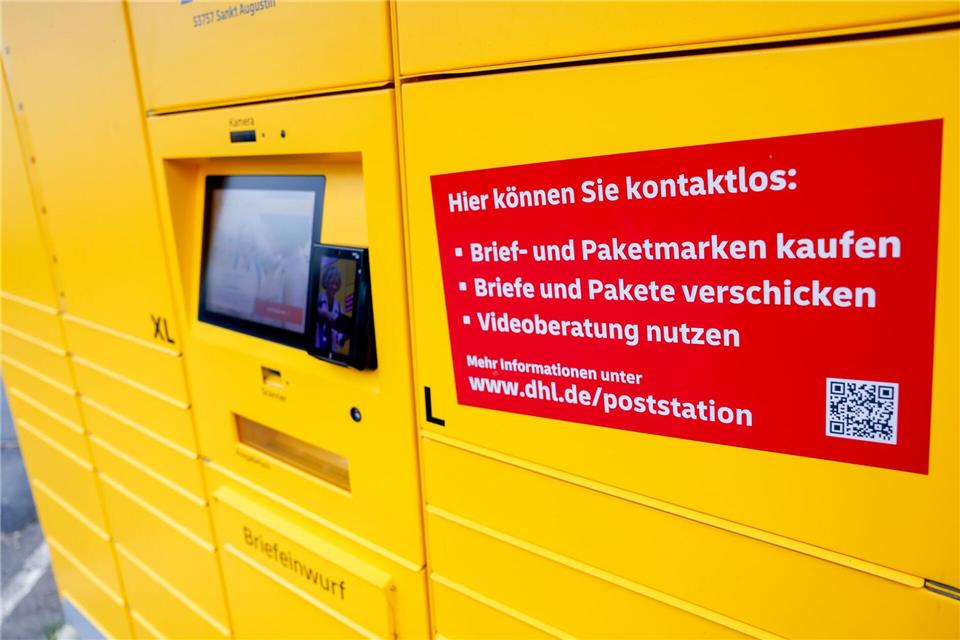 Die Postversorgung ist vor allem auf dem Land und am Stadtrand immer öfter ein vollautomatischer Service. (Archivbild) Thomas Banneyer/dpa