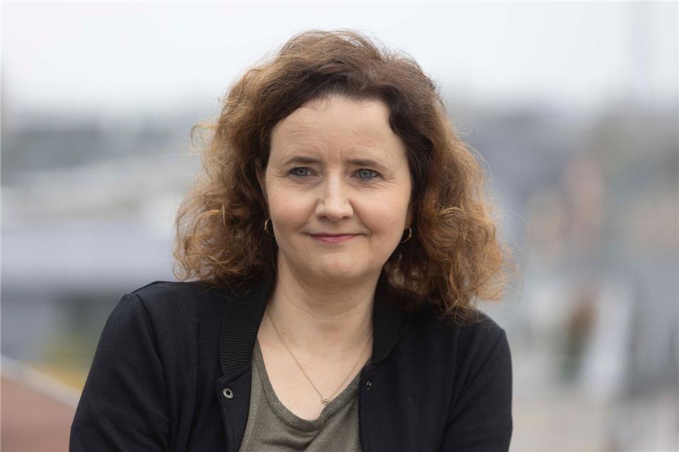Die Potsdamer Schriftstellerin Julia Schoch wird von Bundespräsident Frank-Walter Steinmeier ausgezeichnet (Archivbild).Helmut Fricke/dpa