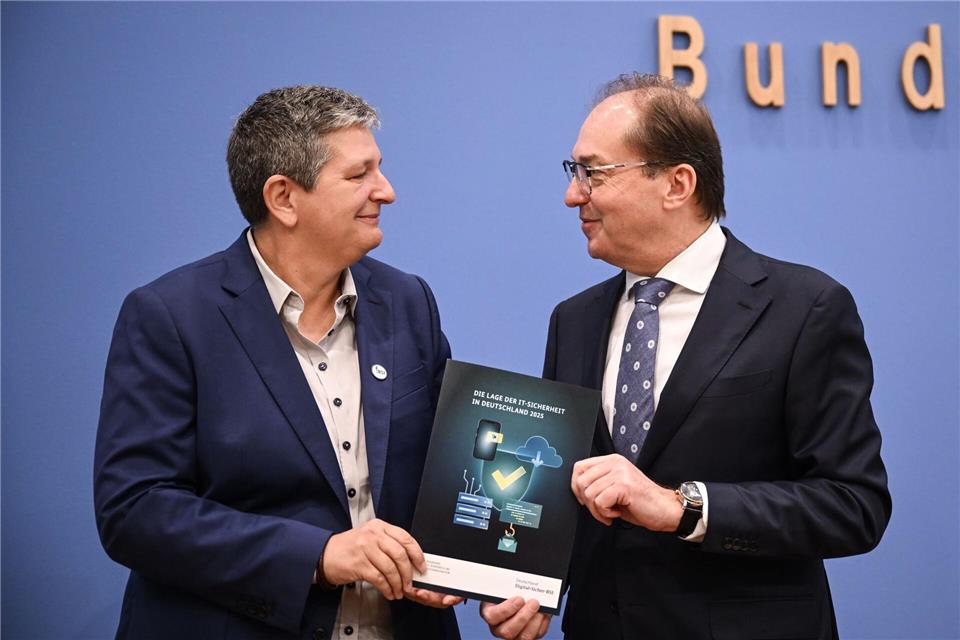 Die Präsidentin des Bundesamtes für Sicherheit in der Informationstechnik (BSI), Claudia Plattner, war von der früheren Bundesinnenministerin, Nancy Faeser (SPD), ernannt worden.Britta Pedersen/dpa