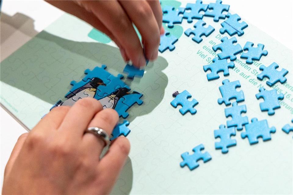 Die Puzzleteile können es in sich haben.Focke Strangmann/dpa