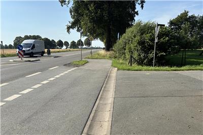 Crossing aid on the B224 is being relocated