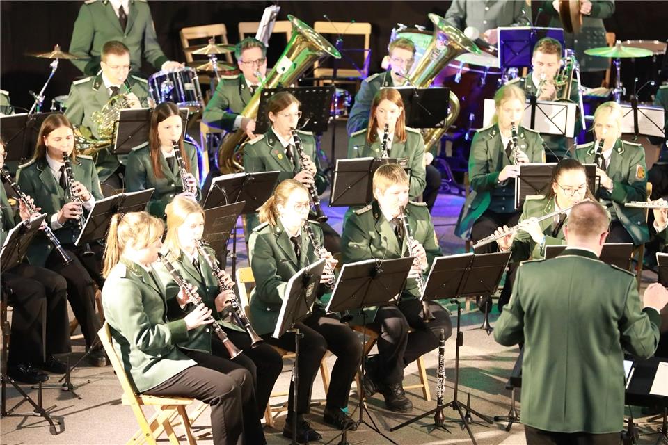 Die Raesfelder Burgmusikanten haben in ihrem Frühlingskonzert ein „Best of“-Programm gespielt.