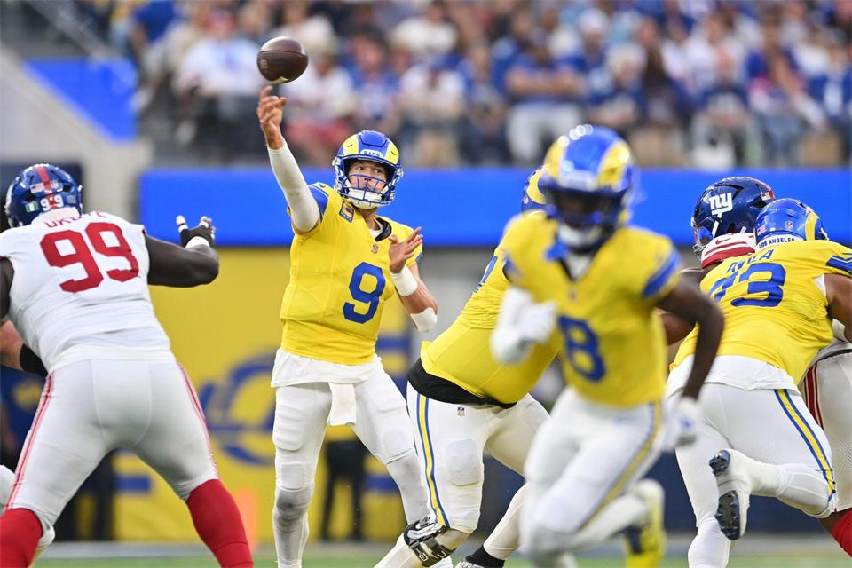 Die Rams sahen im zweiten Saisonspiel viel besser aus als noch bei der Niederlage zum Auftakt.Katie Chin/AP/dpa