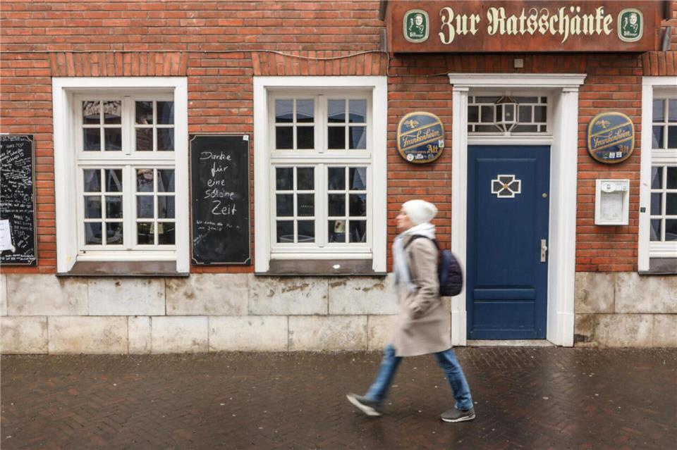 Die Ratsschänke hat geschlossen. Tom Vallee war dort 25 Jahre lang Wirt.