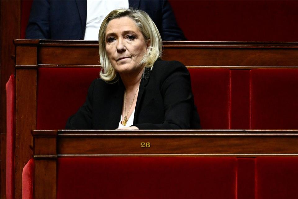 Die Rechtsnationale Marine Le Pen hat in der französischen Politik so viel Einfluss wie noch nie.Julien De Rosa/AFP/dpa