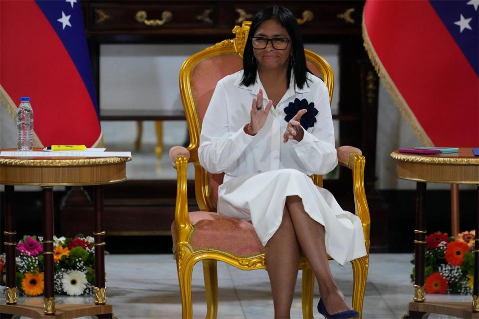 Die Rede der amtierenden Präsidentin von Venezuela, Delcy Rodriguez, vor der UN-Generaldebatte wird für Donnerstag erwartet. (Archivbild)Ariana Cubillos/AP/dpa