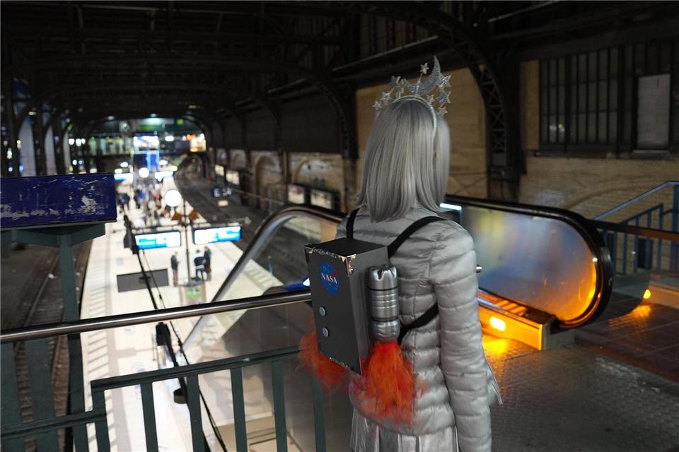 Die Reise beginnt am frühen Morgen in Hamburg.Marcus Brandt/dpa