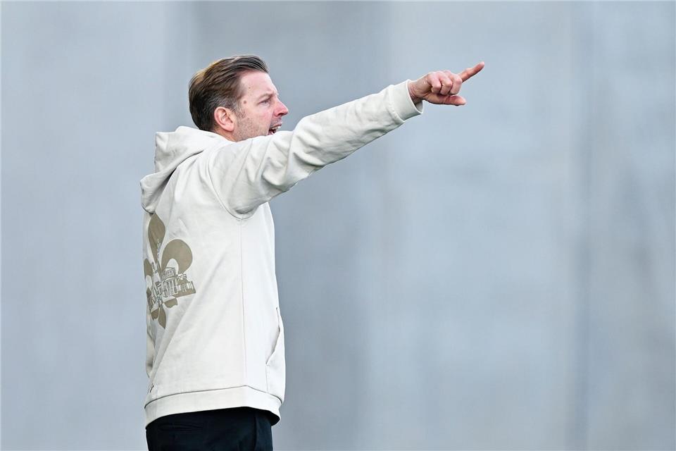 Die Richtung des SV Darmstadt und von Trainer Florian Kohfeldt zeigt wieder nach oben.Uwe Anspach/dpa